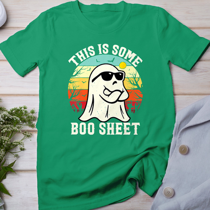 This Is Some Boo Sheet Ghost Retro Halloween Funny Halloween T-Shirt