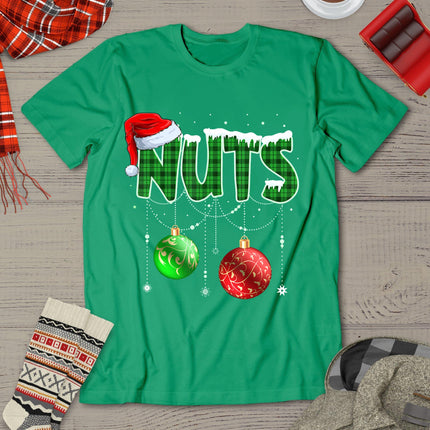 Chestnuts Matching Family Funny Chest Nuts Christmas Couples T-Shirt