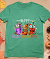 Happy Hallothanksmas Halloween Thanksgiving Christmas T-Shirt