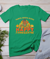 Thankful Grateful Blessed Happy Thanksgiving Turkey Women T-Shirt