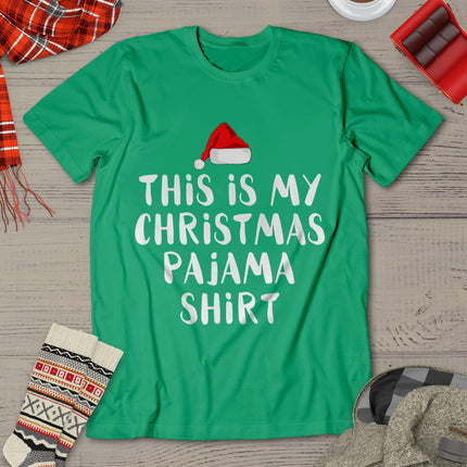 This Is My Christmas Pajama Shirt Funny T-Shirt