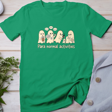 Para Normal Activities Funny Paraprofessional Halloween T-Shirt