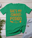 Thanksgiving Matching Couples She's My Sweet Potato I Yam T-Shirt