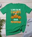 Pumpkins Nurse Halloween Scrub Top Fall Thanksgiving Women T-Shirt