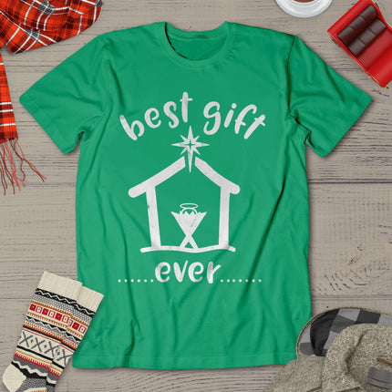 Christian Christmas Shirt Best Gift Ever Jesus Story T-shirt