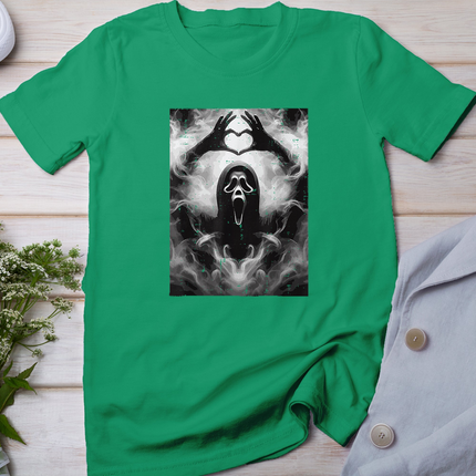 Halloween Horror Ghost Hand Heart Costume Men Women Kids T-Shirt