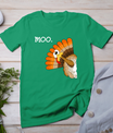 Turkey Moo Funny Thanksgiving T-Shirt