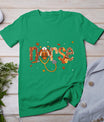 Thanksgiving Nurse Shirts Women Girls Turkey Fall Scrub Top T-Shirt