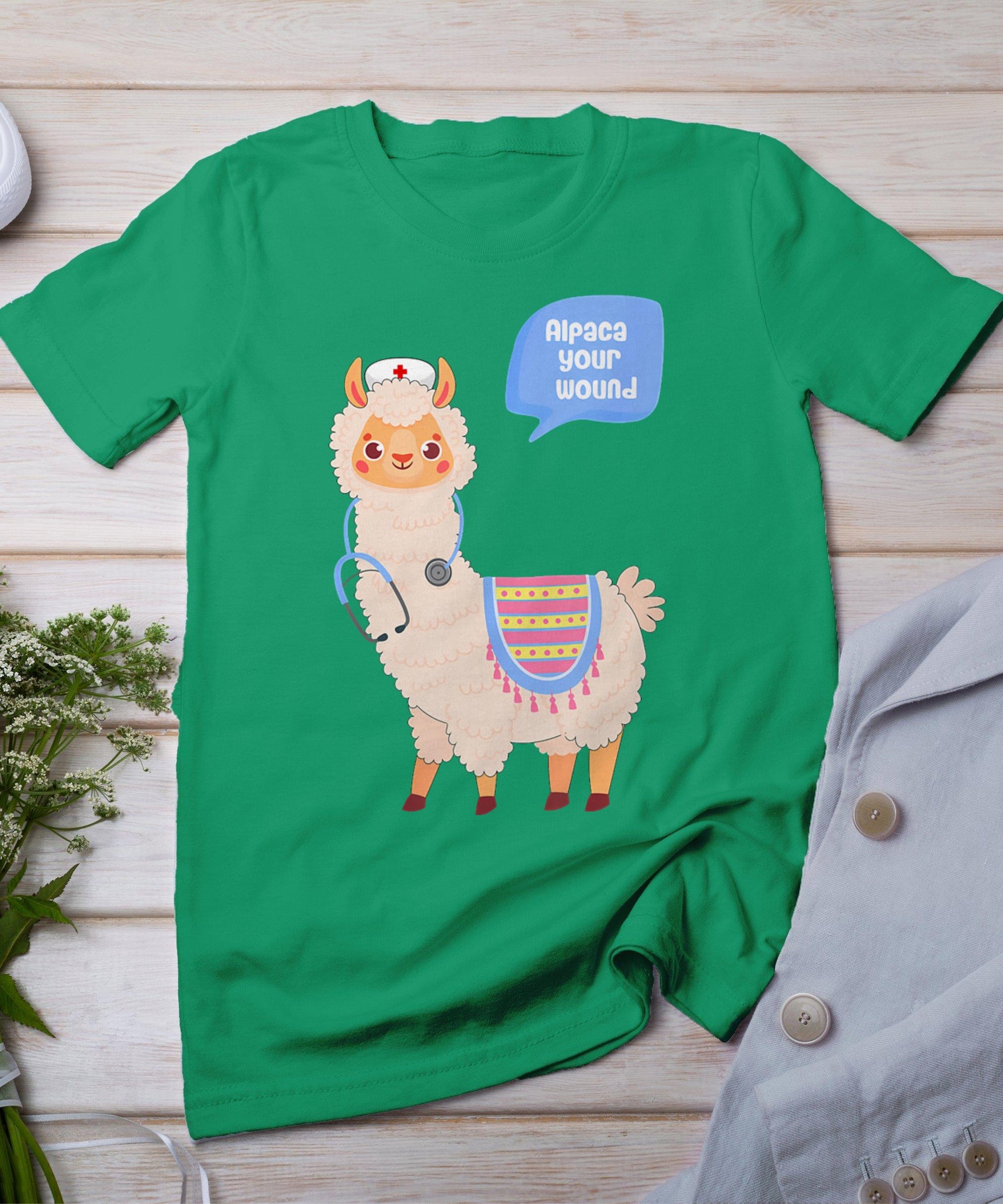 Alpaca Your Wound Cute Llama Wound Care Nurse Gift T-Shirt