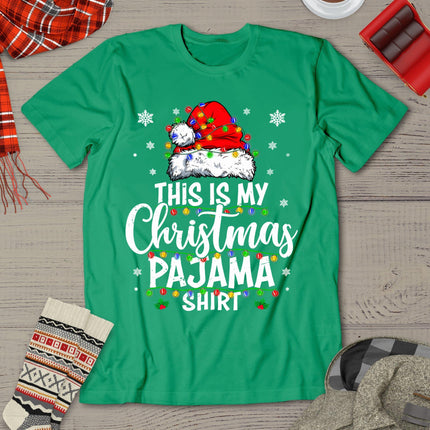 This Is My Christmas Pajama Shirt Lights Men Women Kid T-Shirt