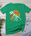 Halloween Shirt For Kids Toddler Skeleton Dinosaur Trex Boys T-Shirt