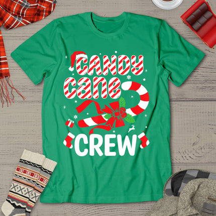 Candy Cane Crew - Funny Christmas Holiday Men Women T-Shirt