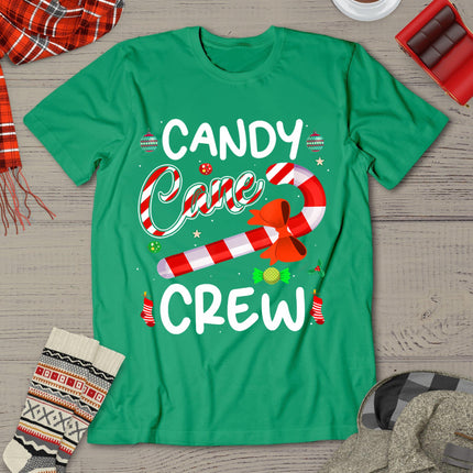 Candy Cane Crew Funny Christmas Candy Lover X-Mas Gifts T-Shirt
