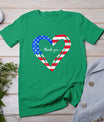 Thank You For Your Services Patriotic - Heart Veterans Day T-Shirt