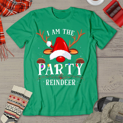 I Am The Party Reindeer Christmas Family T-Shirt