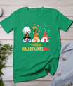 Gnomes Halloween Christmas Thanksgiving Happy Hallothanksmas T-Shirt