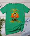 Happy Thanksgiving For Turkey Day Family Dinner T-Shirt