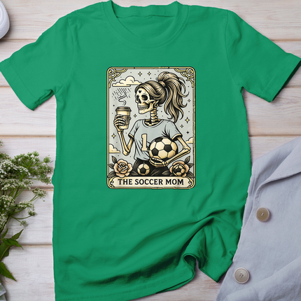 Soccer Mom Tarot Card, Vintage Halloween Soccer Mama T-Shirt