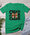 Cheer Coquette Bow American Football Game Day Thanksgiving T-Shirt