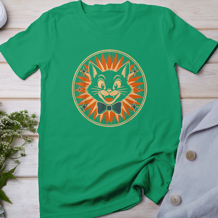 Vintage Halloween Black Cat 1950s Retro T-Shirt