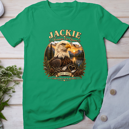 Jackie and Shadow Eagle Family Nature T-Shirt