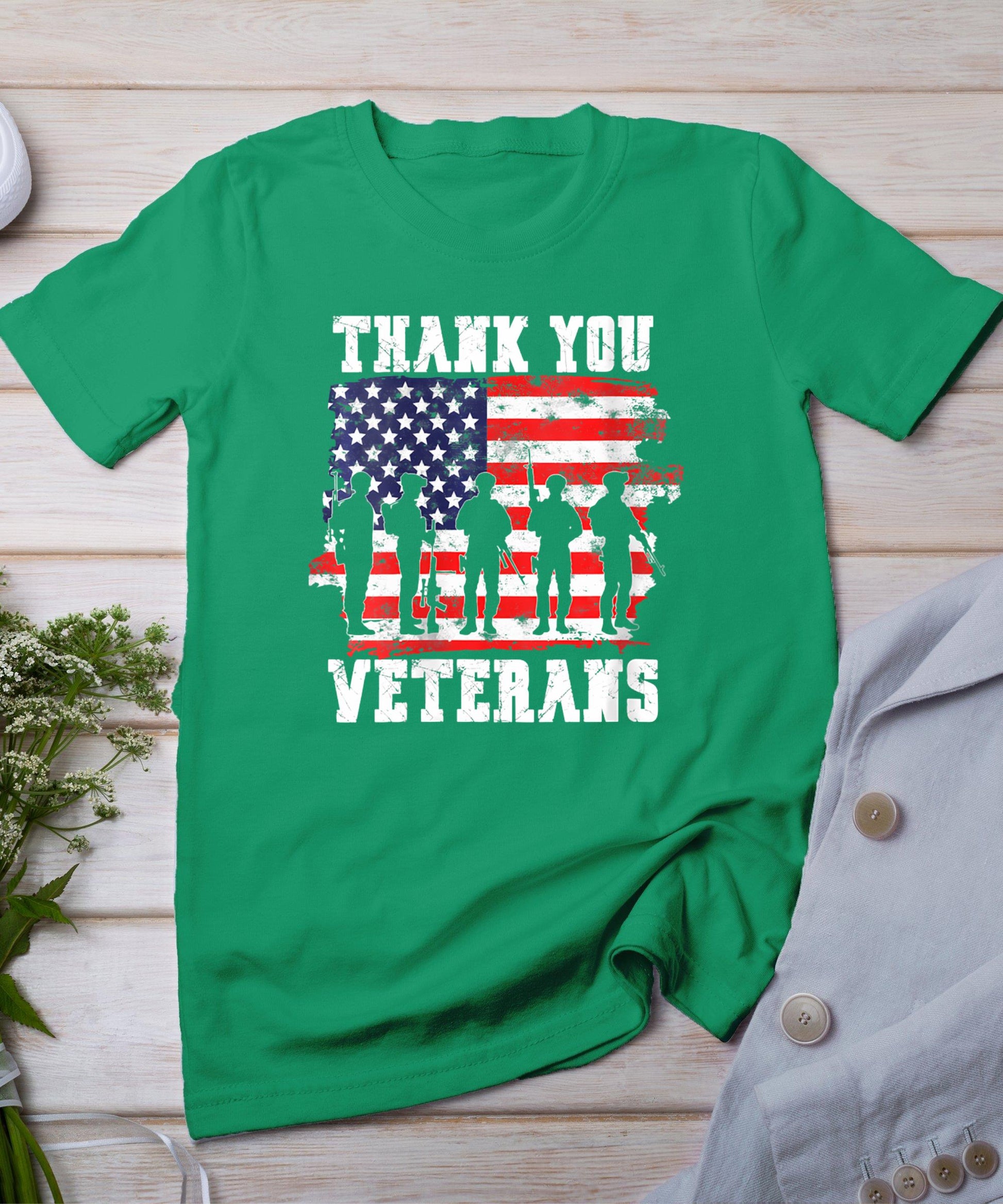 Womens Thank You Veterans For Veterans Day T-Shirt