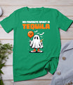 Funny My Favorite Spirit Is Tequila Spooky Halloween Ghost T-Shirt