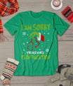 Christmas I Am Sorry The Nice Nurse Is On Vacation T-Shirt