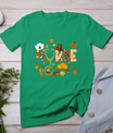 Nurse Thanksgiving Shirt Health Worker Nursing Fall Turkey T-Shirt