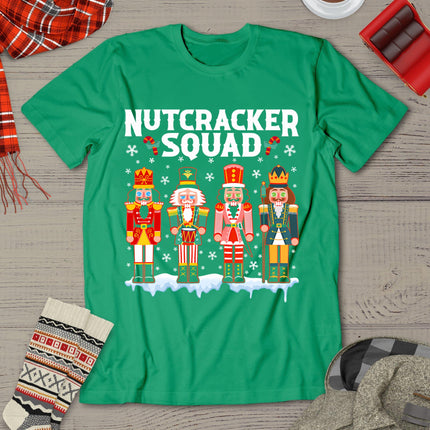 Nutcracker Squad Holiday Christmas Xmas Pajama T-Shirt