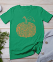 Vintage Pumpkin Women'S Autumn Fall Thanksgiving Halloween T-Shirt