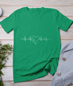 Medical Nursing Heart Stethoscope Heartbeat Medical Nurse T-Shirt