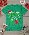 Chestnuts Matching Family Funny Chest Nuts Christmas Couples T-Shirt