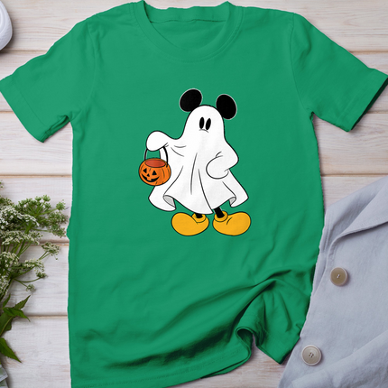 Halloween Mouse Ghost Costume Trick-or-Treat T-Shirt