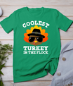 Thanksgiving For Men Boys Toddler Kids Coolest Turkey T-Shirt