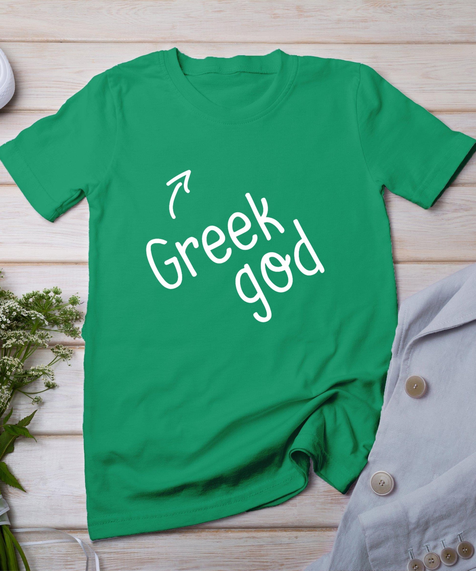 Greek God Halloween Costume Greek Mythology Lover Men Boys T-Shirt