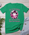 In October We Wear Pink Ghost Witch Breast Cancer Awareness T-Shirt