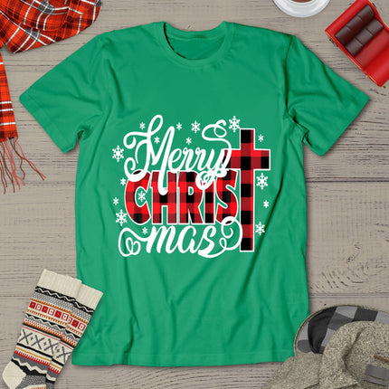 Merry Christ Mas Christian Jesus Christmas Pjs Xmas Pajamas T-Shirt