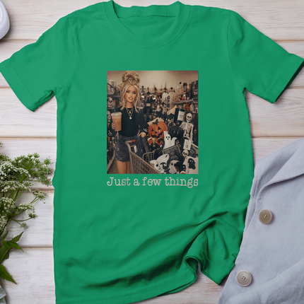 Retro Funny Just A Few Things Ghost Meme Sarcastic Halloween T-Shirt