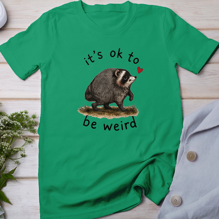 It's Ok to Be Weird, Jimothy Raccoon Trend T-Shirt