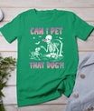 Can I Pet That Dog Funny Skeleton Dog Lover Halloween T-Shirt