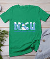 Winter Nicu Nurse Xmas Snowman Neonatal Intensive Care Unit T-Shirt