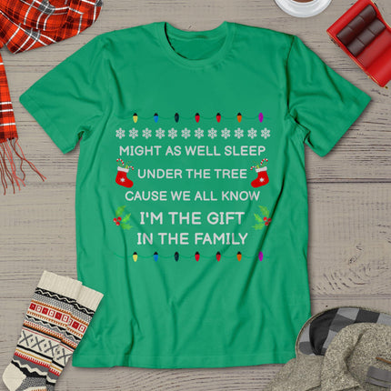 Christmas Humor Men Women Favorite Person Funny Christmas T-Shirt