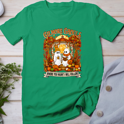 Gilmore Ghouls Where You Haunt I Will Follow Ghost Halloween T-Shirt