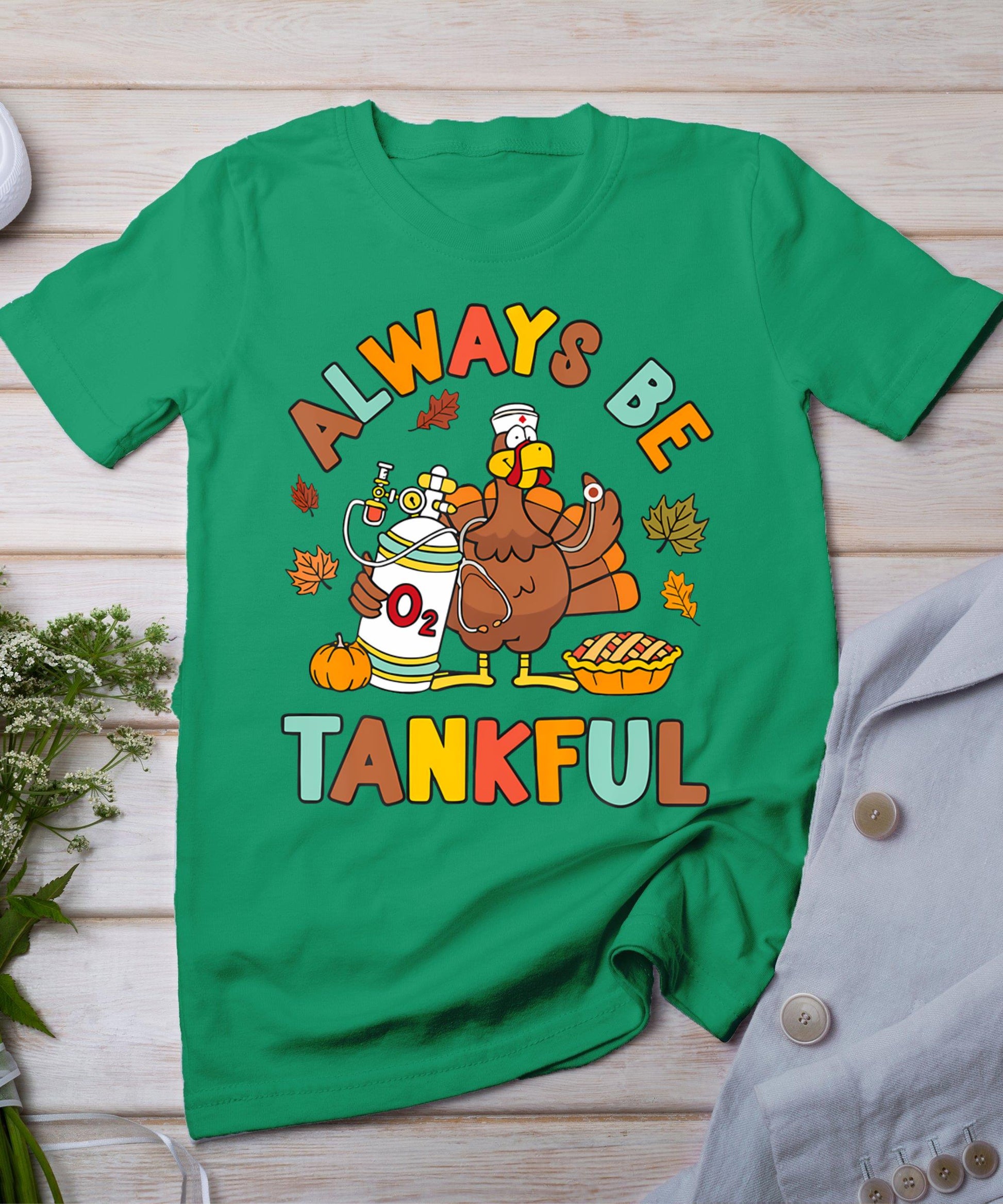 Respiratory Therapist Thanksgiving Nurse Autumn Fall Turkey T-Shirt