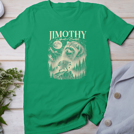 Jimothy Viral Raccoon Meme Shirt Funny HOT JIMOTHY Summer T-Shirt
