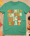 In My Pumpkin Spice Era Funny Retro Fall Vibes Thanksgiving T-Shirt