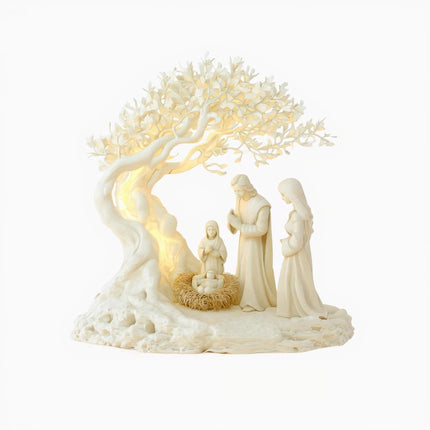 Jesus and the Tree of Life Newborn Home Decor, Desktop Decoration Acrylic Ornament, Children's Gift Holiday Gift