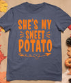 Thanksgiving Matching Couple She's My Sweet Potato I Yam T-Shirt