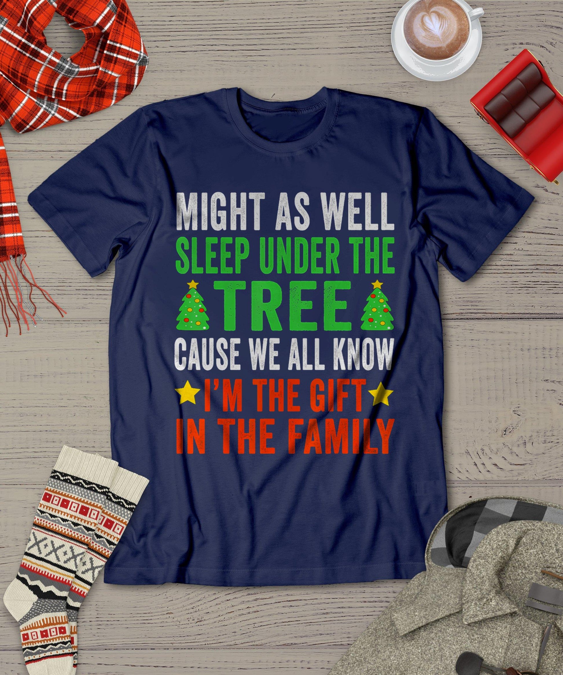 Funny Christmas Tee Shirts Kids Christmas Girls Boys T-Shirt